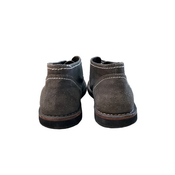 John Varvatos USA Men's Boot Size 12 Gray Suede Lace‎ Up F505N4B - Picture 3 of 8